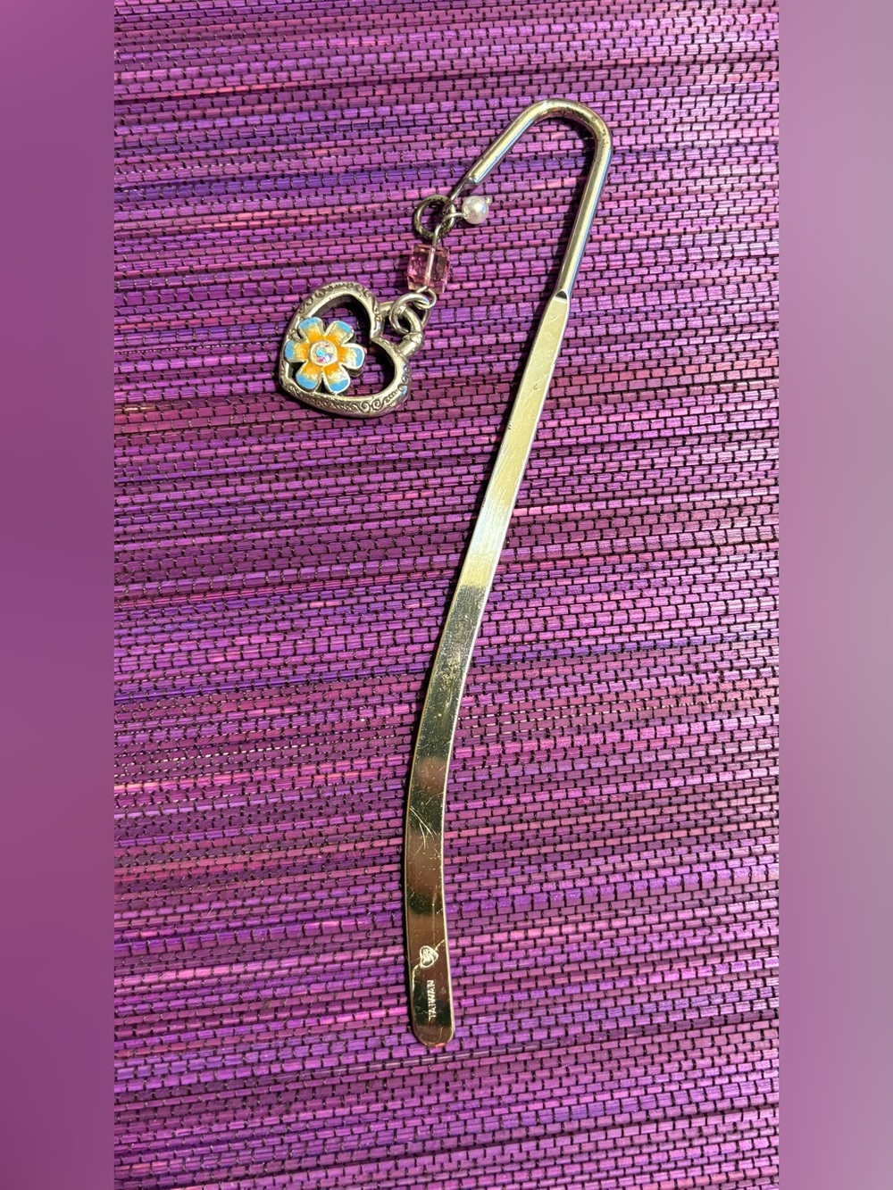 Brighton Heart /Flower/ Crystal Bookmark